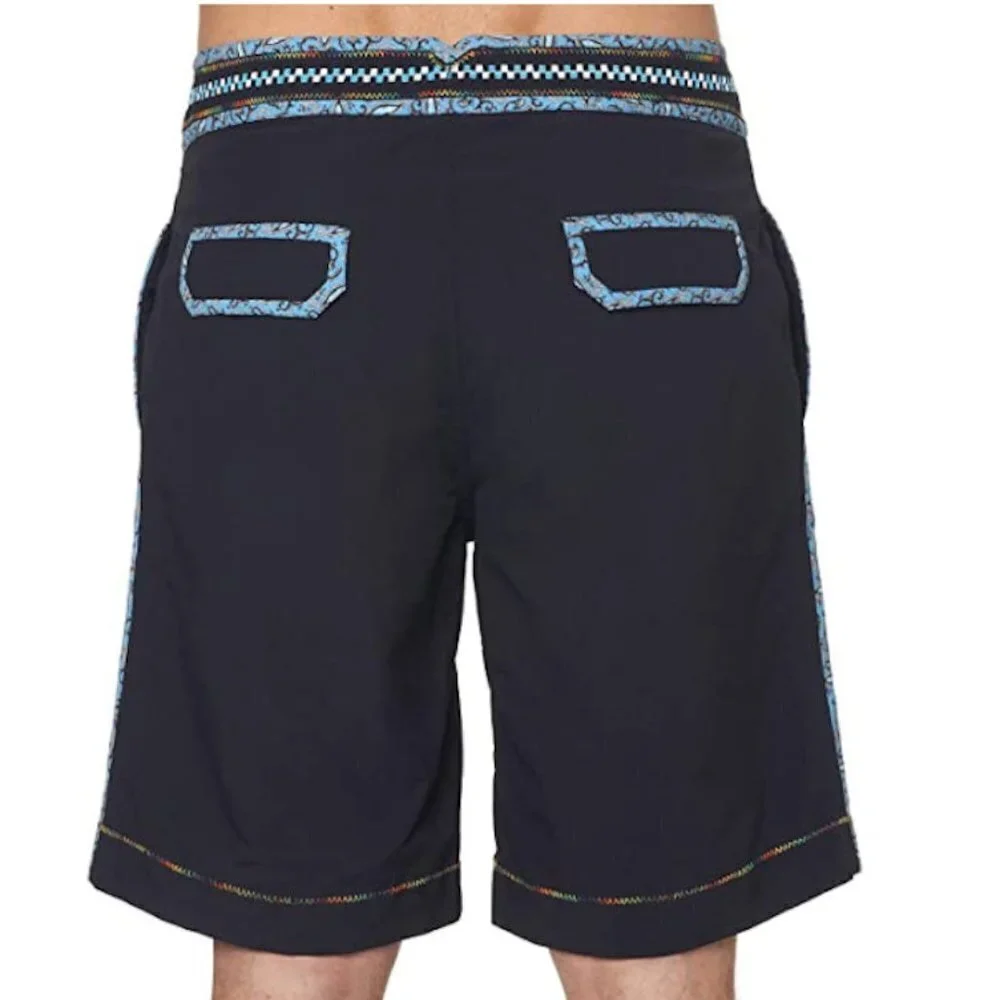 Robert Graham Queequeg Solid Board Shorts 42 NWT - Picture 2 of 3